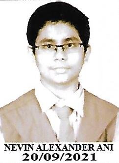 NEVIN ALEXANDER ANI